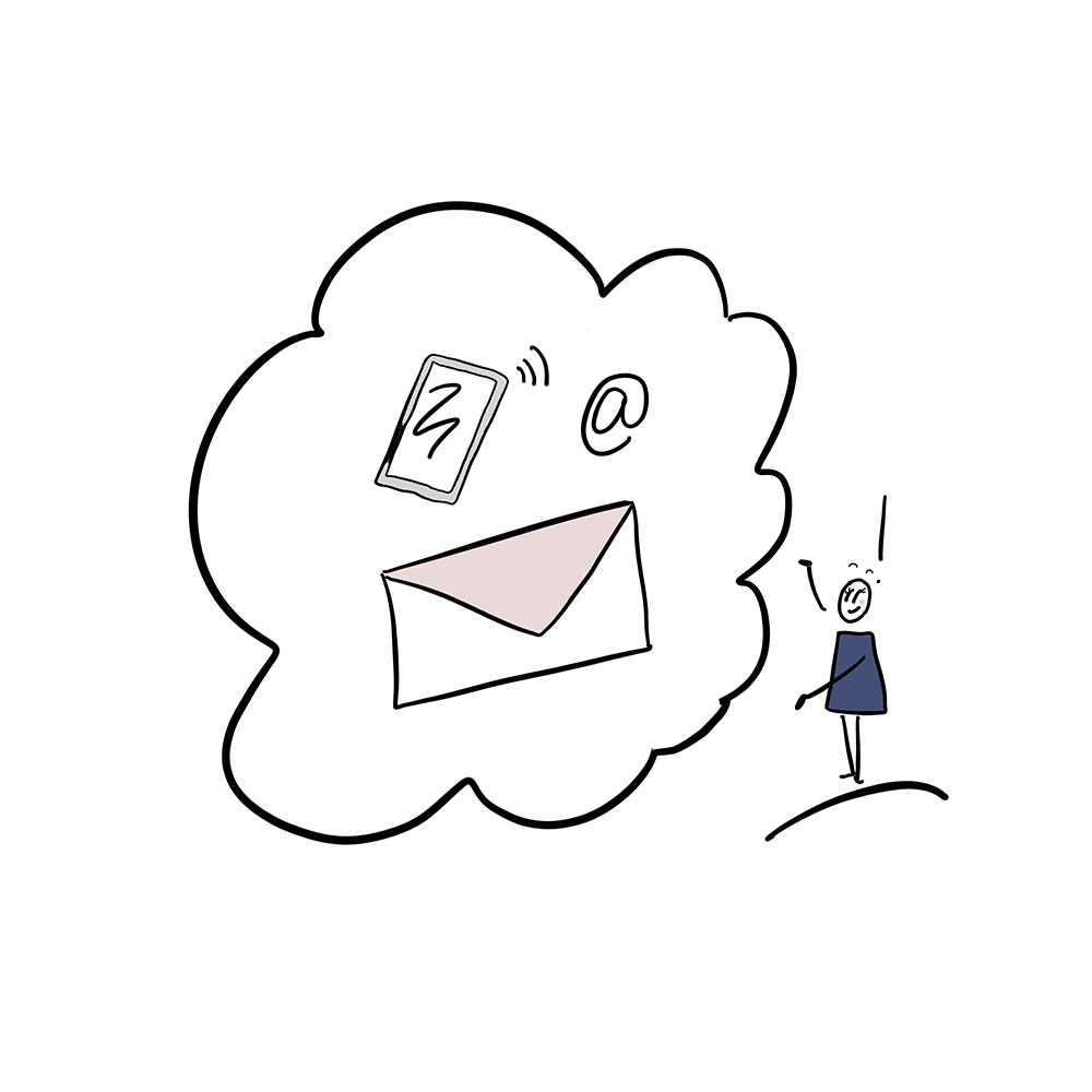 dessin contactez-moi